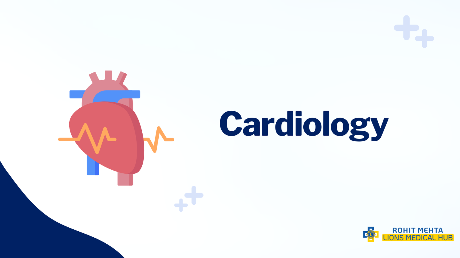 This Graphical Image is Representing about 'Cardiology Service at Lions Hospital'