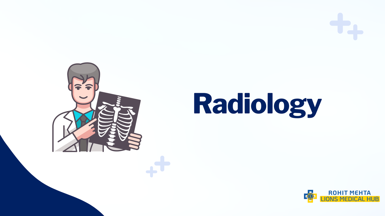 This Graphical Image is Representing about 'Radiology Service at Lions Hospital'