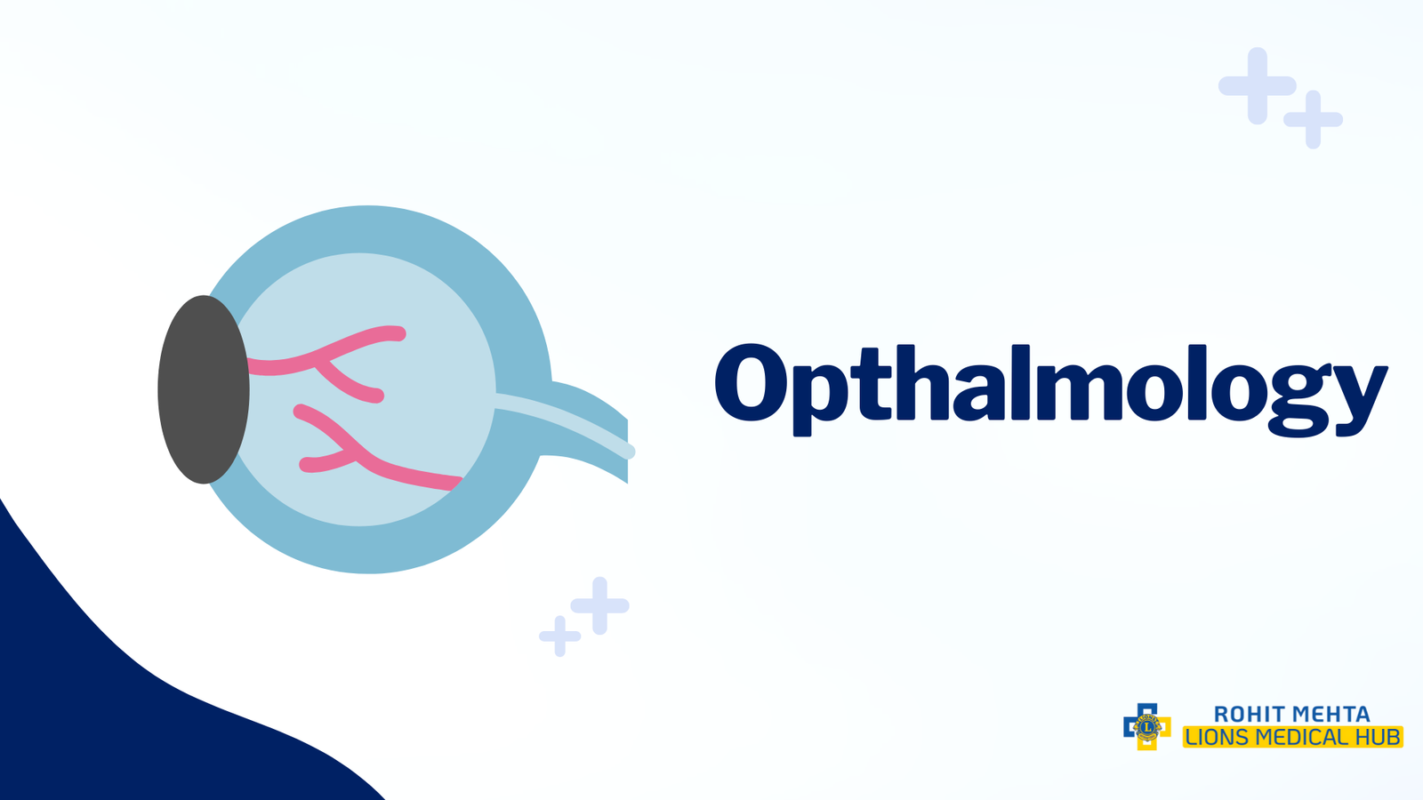 this graphical image is representing about 'Opthalmology Service at Lions Hospital'