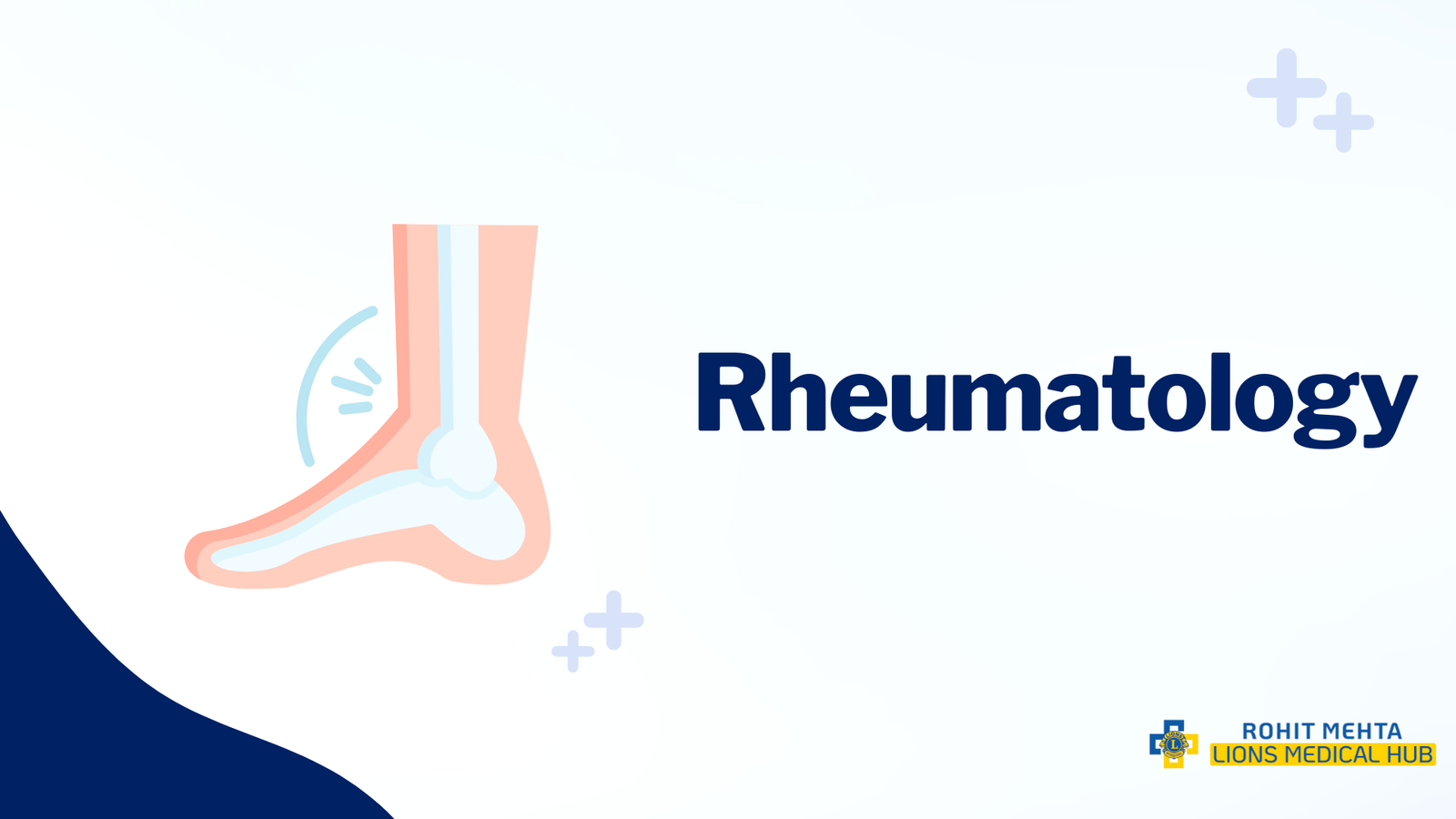 This Graphical Image is Representing about 'Rheumatology Service at Lions Hospital'